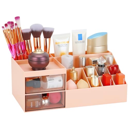 Makeup Vanity Organizer Box and Desk Storage