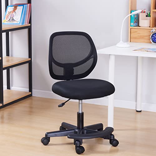 Kids Adjustable Low-Back Swivel Desk Chair