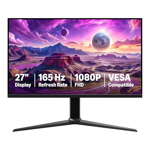 Amazon Basics 27-Inch 1080p 165Hz Gaming Monitor