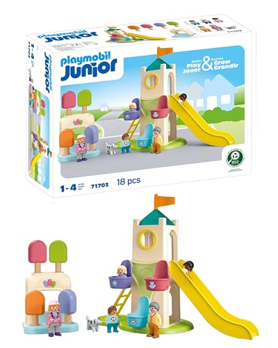 Playmobil Adventure Tower and Ice Cream Booth Playset