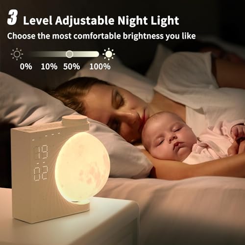Sunrise Alarm Clock with Night Light & Sounds