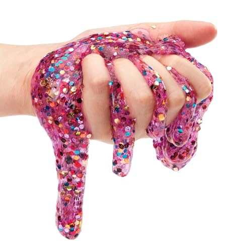 CRA-Z-Slimy Bold & Brite 8 Count, Stretchy & Colorful Premade Slime Collection, Ages 6 and Up