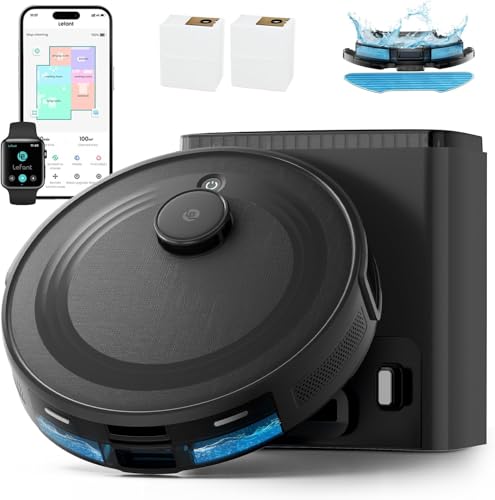 Lefant LiDAR Self-Emptying Robot Vacuum and Mop