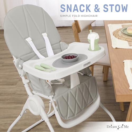 Dream On Me Portable Snack and Stow High Chair