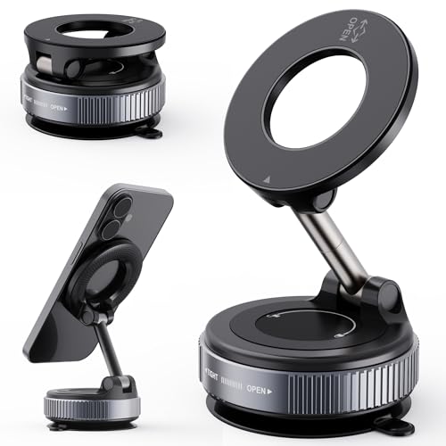 Magnetic 360° Car Phone Mount for MagSafe