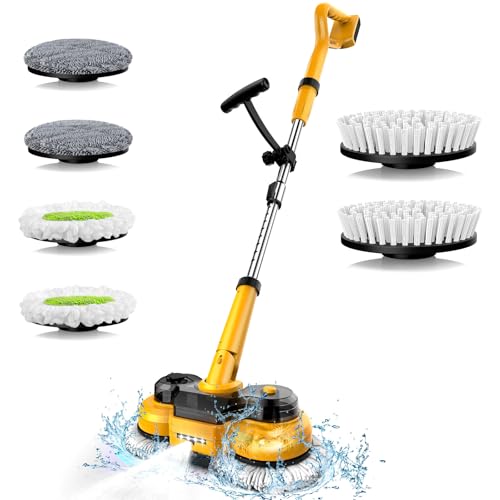 Cordless Electric Spin Mop for Dewalt 20V Battery