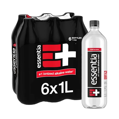 6 Pack Essentia 1L Ionized Alkaline Water