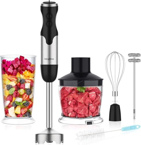 5 in 1 Immersion Hand Blender Set with Attachments