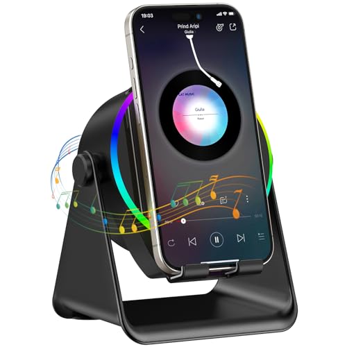 Wireless Induction Bluetooth Speaker Phone Stand