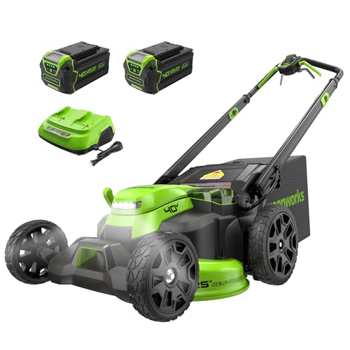 40V 25-Inch Brushless Cordless Self-Propelled Lawn Mower