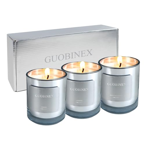 3 Pack Scented Candle Gift Set Stress Relief