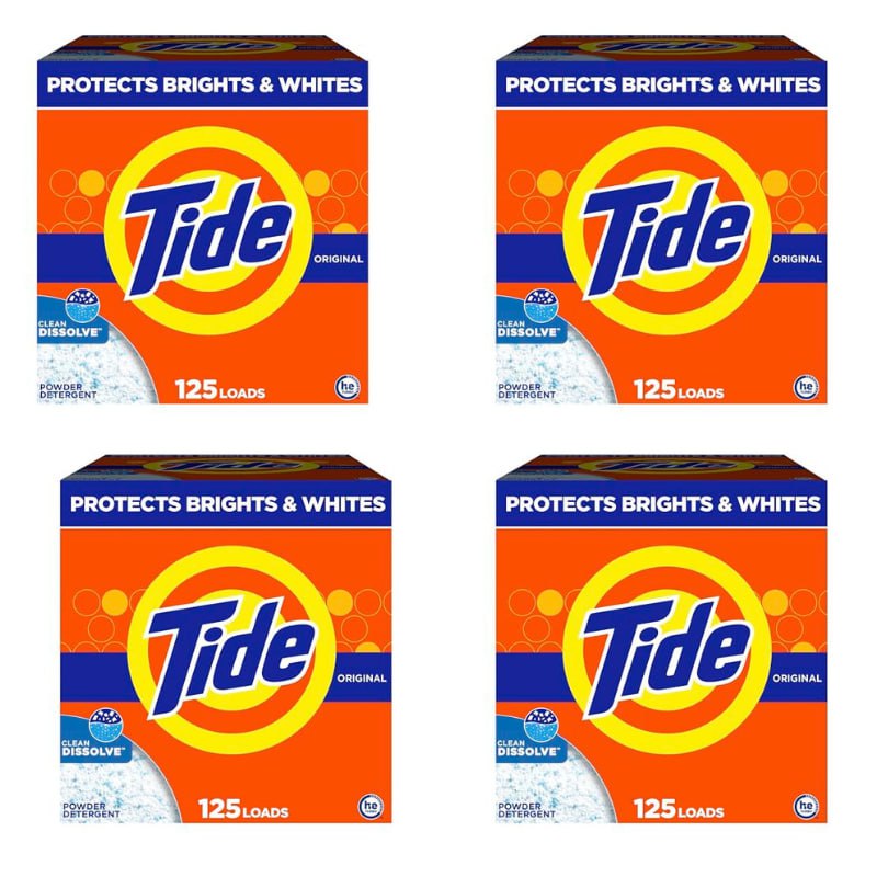 452 Loads Tide Powder Laundry Detergent, Original Scent