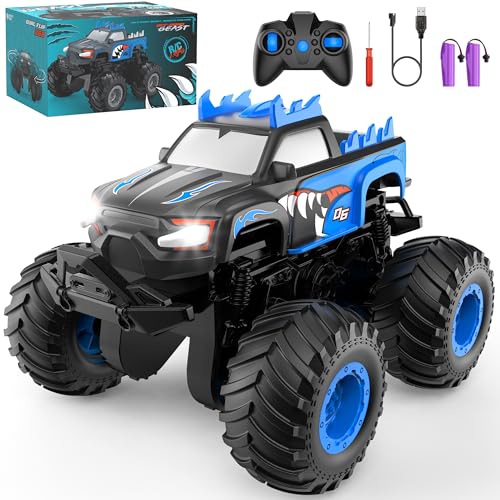 Remote Control Monster Truck Car, 20km/h, 360° Spin
