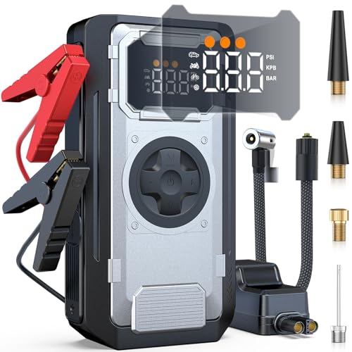 5000A Car Jump Starter with 150PSI Air Compressor