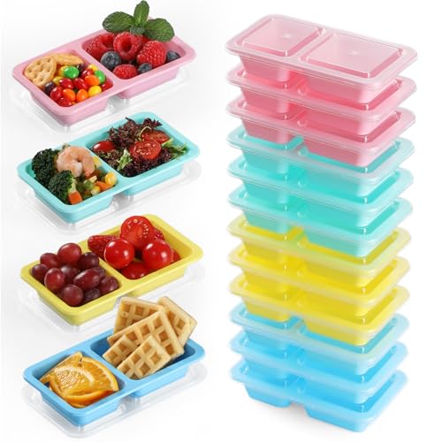 16 Pack 5oz Reusable Leakproof Snack Containers