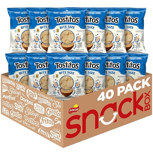 40 Pack Tostitos Bitesize Rounds Tortilla Chips (Triangle K)