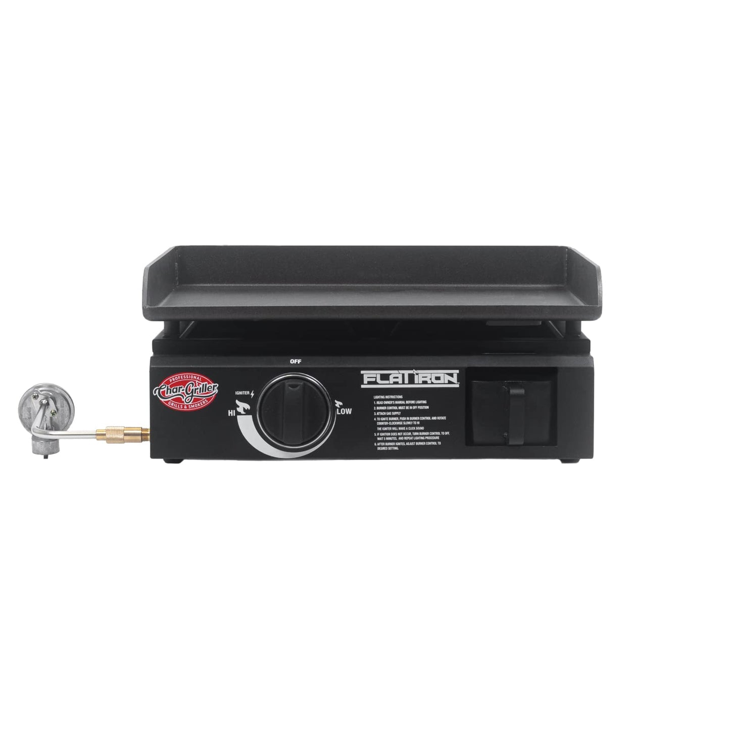 Char-Griller Portable Propane Flat-Top Griddle