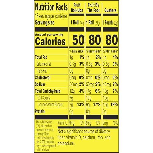 Fruit by the Foot Snack Variety Pack 16 Ct