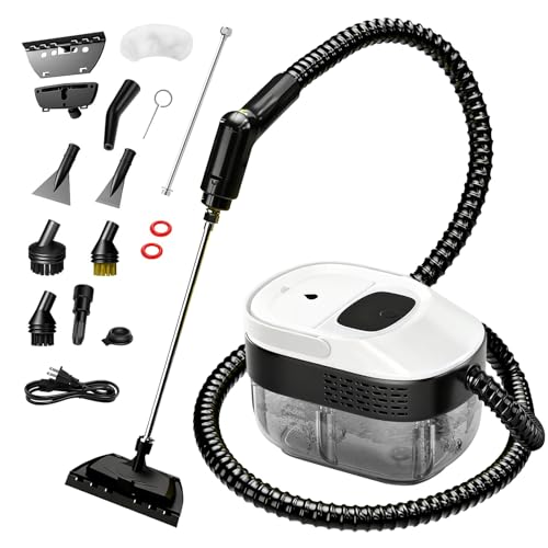 Adjustable Handheld Steam Cleaner with Large Water Tank
