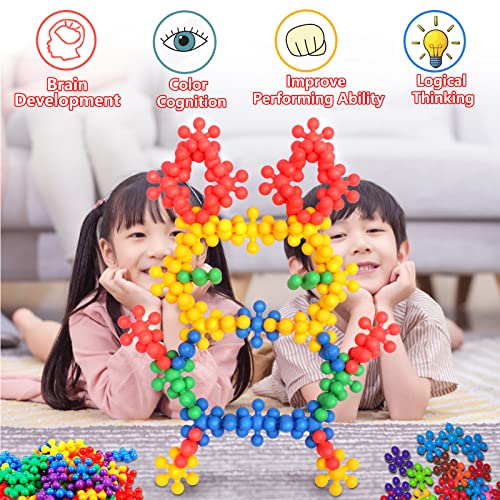 XIZIGOIT 200PCS Kids Building Block Birthday Christmas Toys Gifts for Boys Girls Aged 4+ Children Toddler Mini Portable Toys 5 6 7 8 9 10 11 Years Old Educational Kids Toys