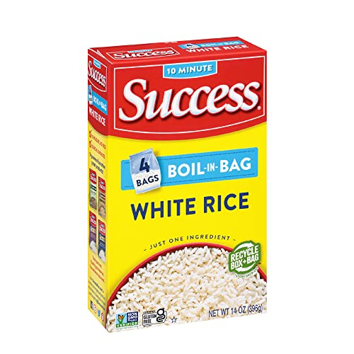 14 oz Success Boil-in-Bag Quick White Rice Meals