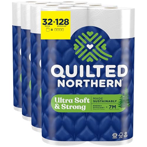 32 Mega Roll Quilted Northern Ultra Soft Toilet Paper