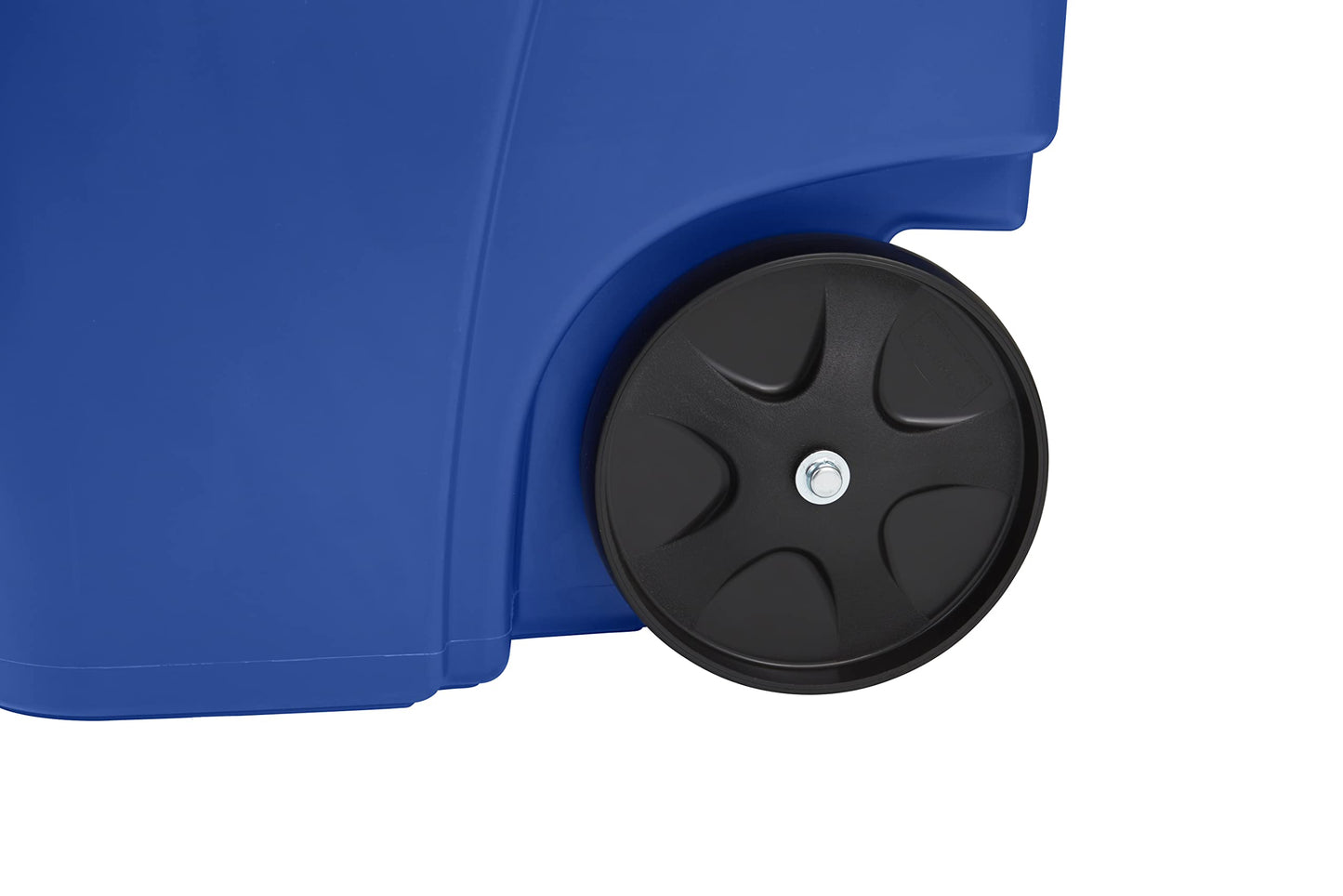 50-Gallon Rubbermaid Heavy-Duty Wheeled Recycling Bin