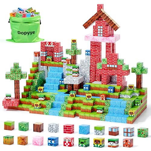 100 Piece Magnetic Building Blocks STEM Toy Set
