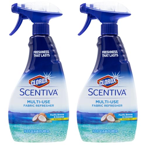 2 Pack Clorox Scentiva Fabric Refresher Spray
