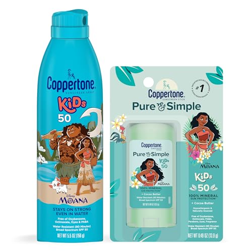 2 Pack Coppertone Kids Sunscreen Variety Set