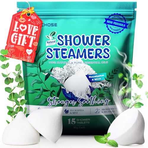 Shower Steamers Aromatherapy for Sinus Relief, Stress Relief