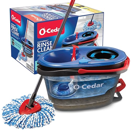 O-Cedar RinseClean Spin Mop and Bucket System