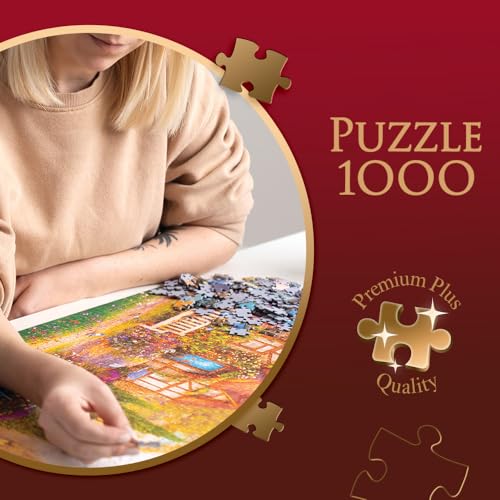 Woodland Cottage Jigsaw Puzzle 1000 Pieces by Trefl