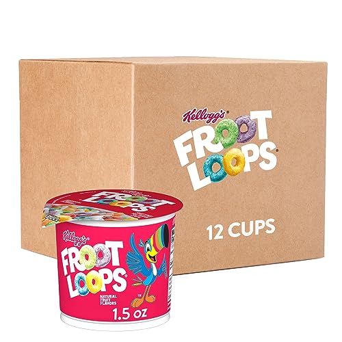 12 Pack Apple Jacks Breakfast Cereal Cups