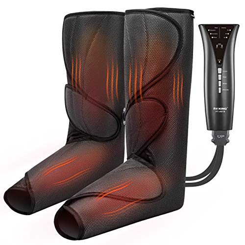 Air Compression Leg and Foot Massager with Heat