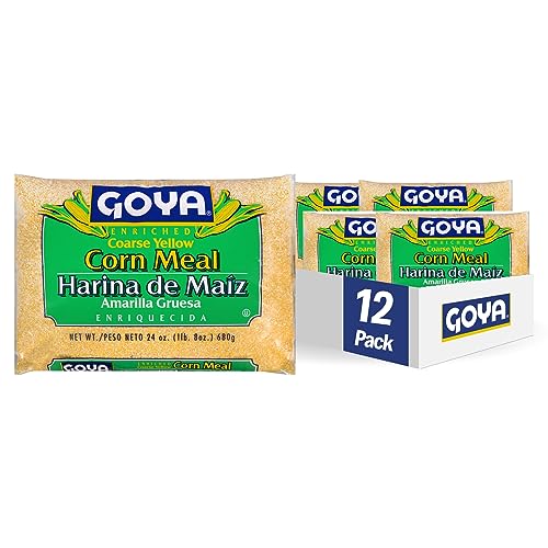 12 Pack Goya Coarse Corn Meal 24 Ounce (OU)