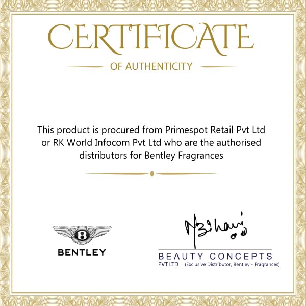 Bentley Black Edition Men EDP Spray 3.4 oz