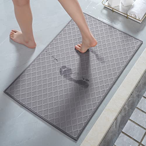 Ultra Thin Non Slip Absorbent Bathroom Bath Mat