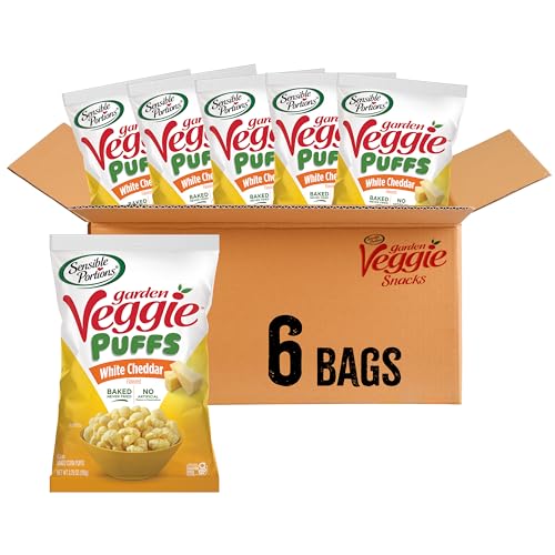 6 Pack Sensible Portions Veggie Puffs Gluten Free Chips