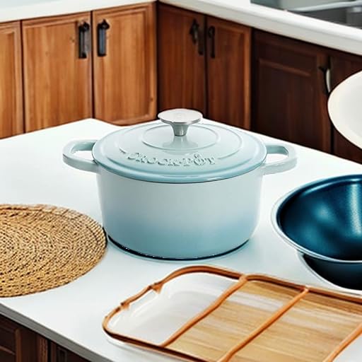 5-Quart Crock-Pot Enameled Cast Iron Dutch Oven