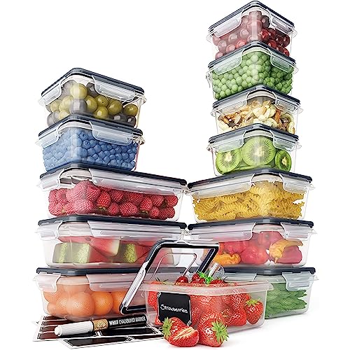 28 Piece Airtight Food Storage Container Set