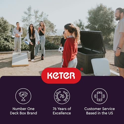 Keter 150 Gallon Outdoor Storage Deck Box