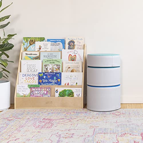3-Piece ECR4Kids SoftZone Stump Stool Set