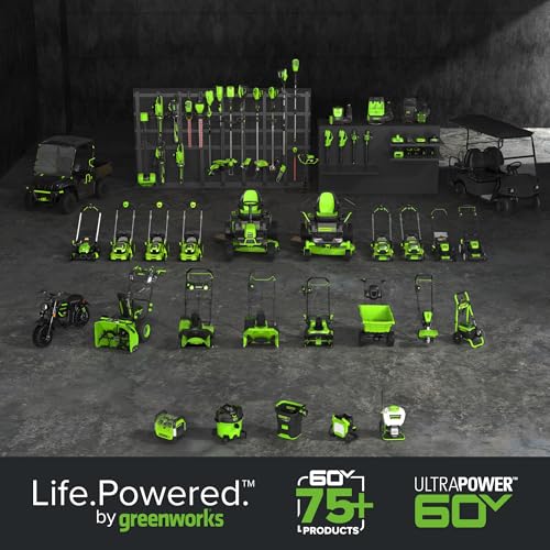60V Brushless Lawn Mower with Battery & Charger