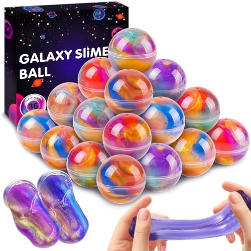 36 Pack Galaxy Slime Ball Party Favors