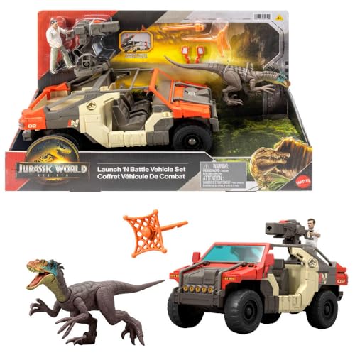 Mattel Jurassic World Launch ‘N Battle Truck Set