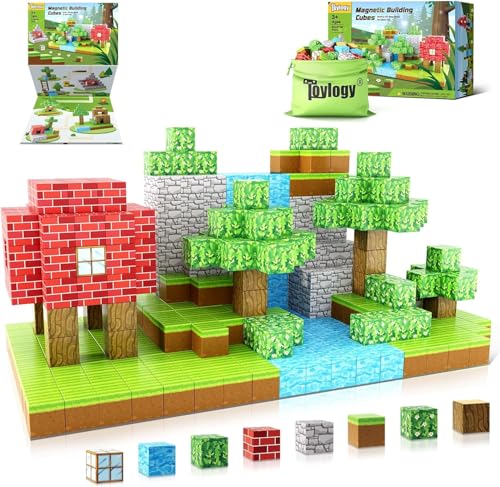 48 Piece Magnetic Blocks STEM Montessori Construction Toy