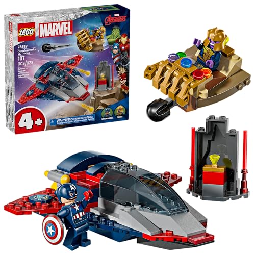LEGO Marvel Captain America vs Thanos Building Set