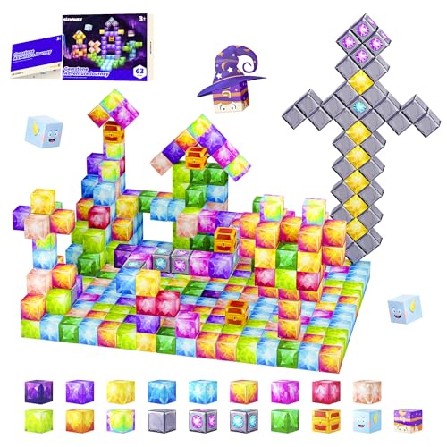 Magnetic STEM Building Blocks Toddler Toy Set