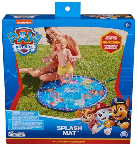 SwimWays Paw Patrol Kids Splash Mat Outdoor Water Toy